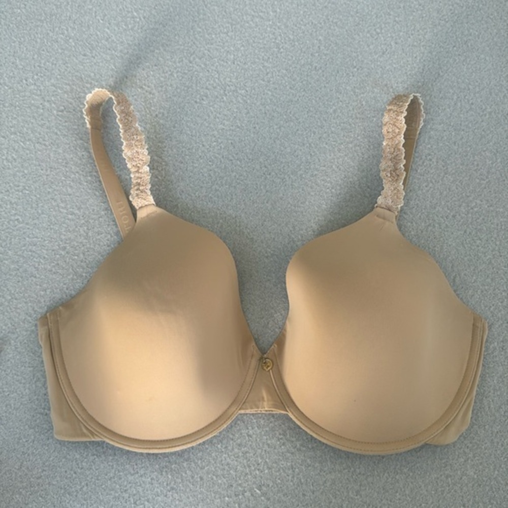 NATORI Rose Dream Custom Coverage UW T-Shirt Bra Hazelnut Cafe‎ 34DDD